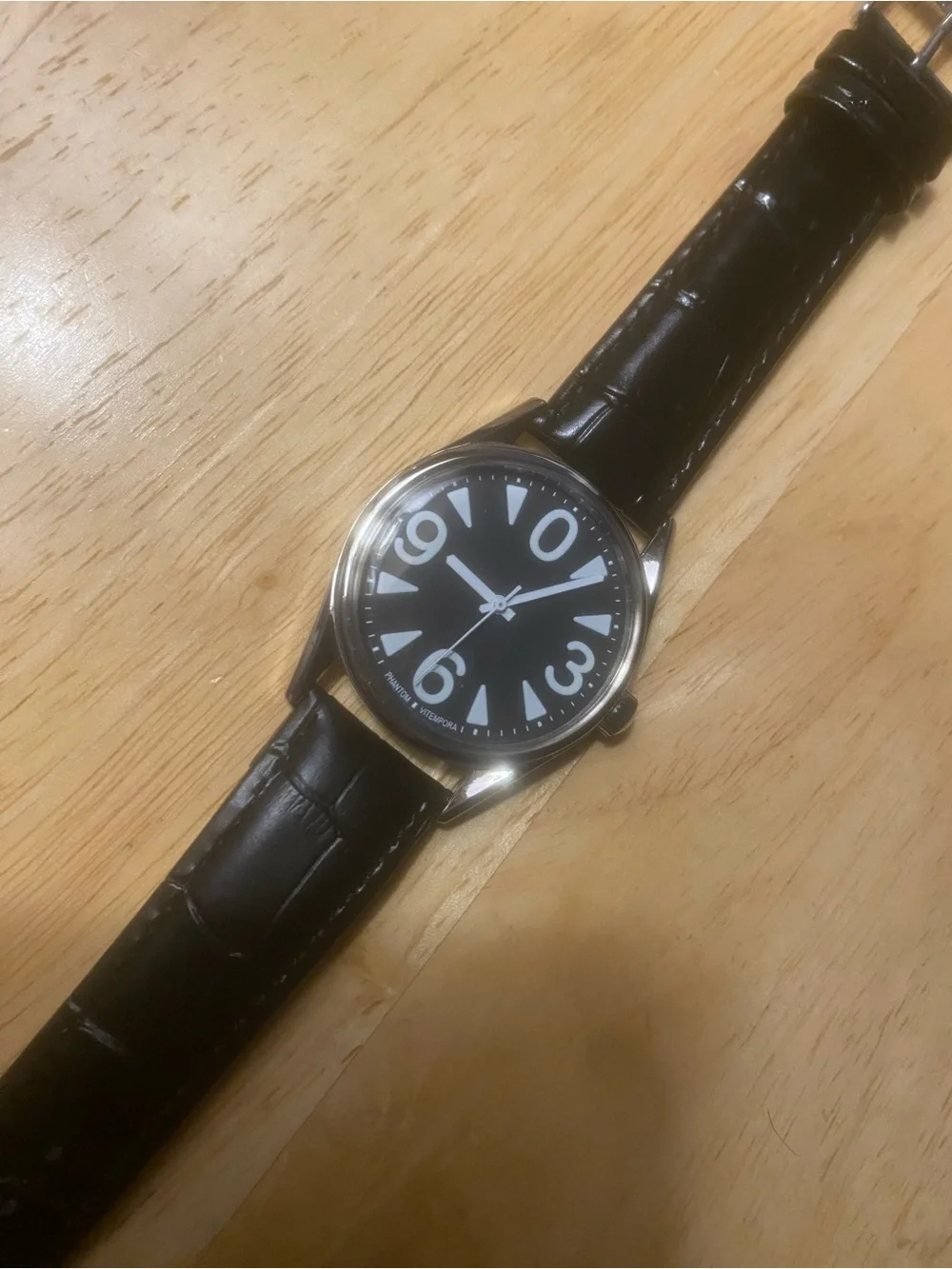 New Men’s Black Automatic Shanghai Phantom Watch